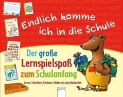 Endlich komme ich in die Schule. Der große Lernspielspaß zum Schulanfang di Friederike Barnhusen, Christiane Krapp, Maria Seidemann edito da Arena Verlag GmbH