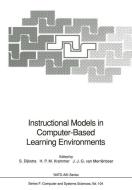 Instructional Models in Computer-Based Learning Environments edito da Springer Berlin Heidelberg
