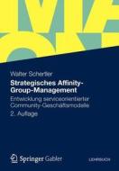 Strategisches Affinity-Group-Management di Walter Schertler edito da Gabler Verlag