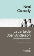 La Carta de Joan Anderson di Neal Cassady edito da Editorial Anagrama