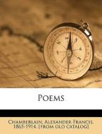 Poems di Alexand Chamberlain edito da Nabu Press