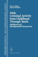 Male Criminal Activity from Childhood Through Youth di Marcel Frechette, Marc Le Blanc edito da Springer New York
