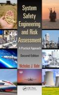 System Safety Engineering and Risk Assessment di Nicholas J. Bahr edito da Taylor & Francis Inc