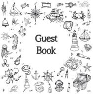 Guest Book, Visitors Book, Guests Comments, Vacation Home Guest Book, Beach House Guest Book, Comments Book, Visitor Boo di Lollys Publishing edito da Lollys Publishing