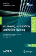 e-Learning, e-Education, and Online Training edito da Springer Nature Switzerland