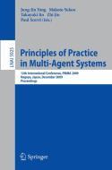 Principles of Practice in Multi-Agent Systems edito da Springer Berlin Heidelberg