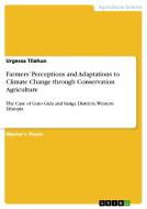 Farmers' Perceptions and Adaptations to Climate Change through Conservation Agriculture di Urgessa Tilahun edito da GRIN Publishing