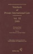 Yearbook of Private International Law: Volume XI (2009) di Sarcevic edito da Sellier European Law Publishers