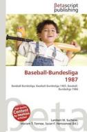 Baseball-Bundesliga 1987 edito da Betascript Publishing