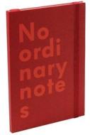Nava No Ordinary Notes A5 Red di Nava Design edito da Nava Milano