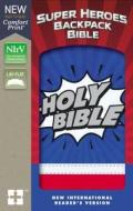 Nirv, Super Heroes Backpack Bible, Leathersoft, Blue/red di Zonderkidz edito da Zondervan