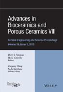 Advances in Bioceramics and Porous Ceramics VIII di Roger Narayan edito da John Wiley & Sons