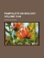 Pamphlets on Biology Volume 3144; Kofoid Collection di Books Group edito da Rarebooksclub.com