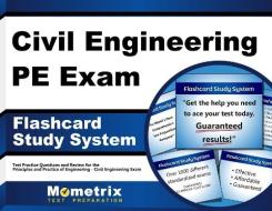 Civil Engineering PE Exam Flashcard Study System: Civil Engineering Pe Test Practice Questions and Review for the Principles and Practice of Engineeri edito da Mometrix Media LLC