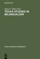 Texas Studies in Bilingualism: Spanish, French, German, Czech, Polish, Sorbian and Norwegian in the Southwest. with a Concluding Chapter on Code-Swit edito da Walter de Gruyter