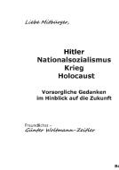 Hitler Nationalsozialismus Krieg Holocaust di Günter Woltmann-Zeitler edito da Books on Demand