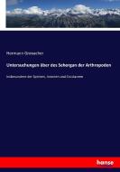 Untersuchungen über des Sehorgan der Arthropoden di Hermann Grenacher edito da hansebooks