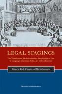 Legal Stagings di Kjell A. Modeer edito da Museum Tusculanum Press