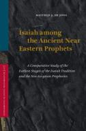 Isaiah Among the Ancient Near Eastern Prophets: A Comparative Study of the Earliest Stages of the Isaiah Tradition and t di Matthijs Jong edito da BRILL ACADEMIC PUB