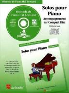 Piano Solos Book 4 - CD - French Edition: Hal Leonard Student Piano Library di J. Moser David edito da Hal Leonard Publishing Corporation