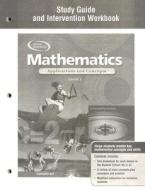 Mathematics: Applications and Concepts, Course 3, Study Guide and Intervention Workbook di Mcgraw-Hill edito da GLENCOE SECONDARY