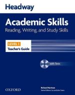 Headway Academic Skills: 1: Reading, Writing, and Study Skills Teacher's Guide with Tests CD-ROM di Richard Harrison edito da Oxford University ELT
