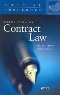 Principles of Contract Law di Robert A. Hillman edito da West