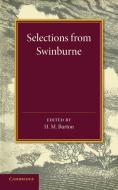 Selections from Swinburne di Algernon Charles Swinburne edito da Cambridge University Press