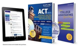 ACT Premier Bundle: Book + Online + DVD + Mobile di Kaplan edito da Kaplan Publishing