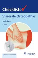 Checkliste Viszerale Osteopathie di Eric Hebgen edito da Georg Thieme Verlag