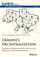 Ukraines Decentralization edito da Ibidem-verlag, Jessica Haunschild U Christian Schon