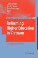 Reforming Higher Education in Vietnam edito da Springer Netherlands