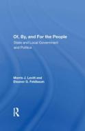 OF BY AND FOR THE PEOPLE di LEVITT edito da TAYLOR & FRANCIS