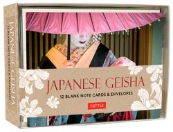 Japanese Geisha Note Cards di Tuttle Editors edito da Tuttle Publishing