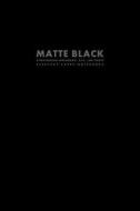 Matte Black Storyboard Notebook, 6x9, 100 Pages di Everyday Carry Notebooks edito da Createspace