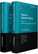 Topics in Operator Theory edito da Birkhauser