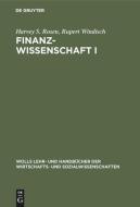 Finanzwissenschaft I di Harvey S. Rosen, Rupert Windisch edito da De Gruyter Oldenbourg