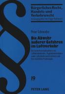 Die Abwehr äußerer Gefahren im Luftverkehr di Peter Schneider edito da Lang, Peter GmbH