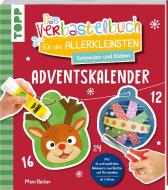 Das Adventskalender-Verbastelbuch für die Allerkleinsten. Schneiden und Kleben. Weihnachtskugeln. di Mimi Hecher edito da Frech Verlag GmbH
