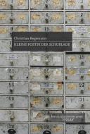 Kleine Poetik der Schublade di Christian Begemann edito da Konstanz University Press