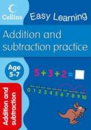 Addition And Subtraction di Collins Easy Learning edito da Harpercollins Publishers