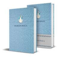 Sagrada Biblia Católica: Edición Tapa Dura, Color Azul, Con Virgen En Portada edito da ORIGEN