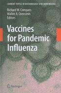 Vaccines for Pandemic Influenza edito da Springer-Verlag GmbH