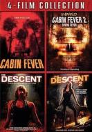 Cabin Fever / Cabin Fever 2 / Descent / Descent 2 edito da Lions Gate Home Entertainment