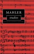 Mahler Studies edito da Cambridge University Press