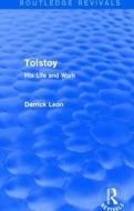 Tolstoy di Derrick Leon edito da Taylor & Francis Ltd