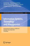 Information Systems, Technology and Management edito da Springer-Verlag GmbH