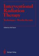 Interventional Radiation Therapy edito da Springer Berlin Heidelberg