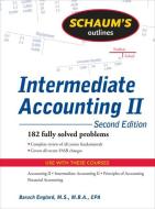 Schaum's Outline of Intermediate Accounting II, 2ed di Baruch Englard edito da McGraw-Hill Education