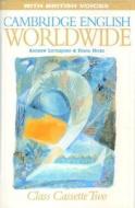 Cambridge English Worldwide 2 Class Cassette (british Voices) di Andrew Littlejohn, Diana Hicks edito da Cambridge University Press